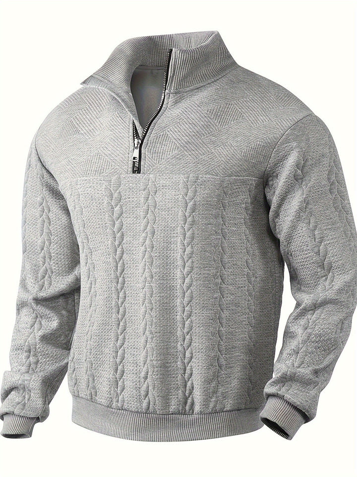 Rafael – Vintage Men's Zip Sweater