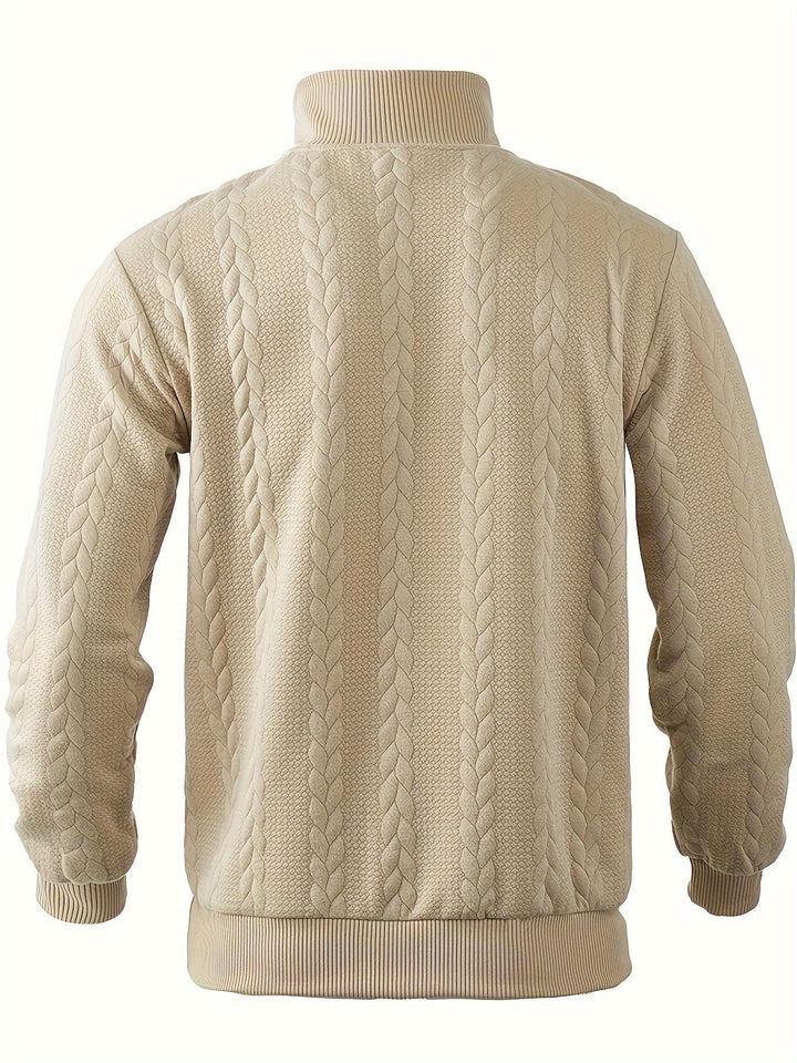 Rafael – Vintage Men’s Sweater with Zipper