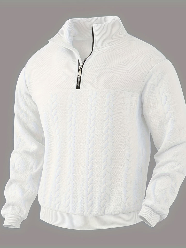 Rafael – Vintage Men's Zip Sweater