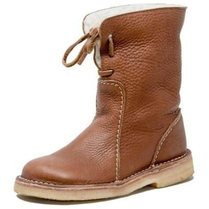 Leni Step-In Boots with Fleece Lining