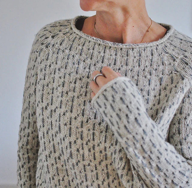 Jozette™ | Cosy Textured Sweater with Boat Neck