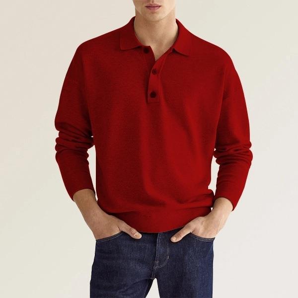 Leopold - Long-sleeved Polo Shirt