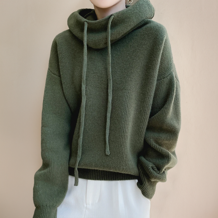 Hanna | Knit Hoodie