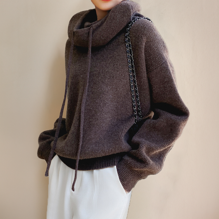 Hanna | Knit Hoodie