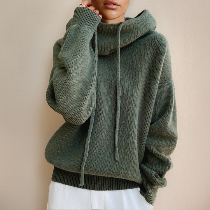 ARIA | Knitted Plush Hoodie