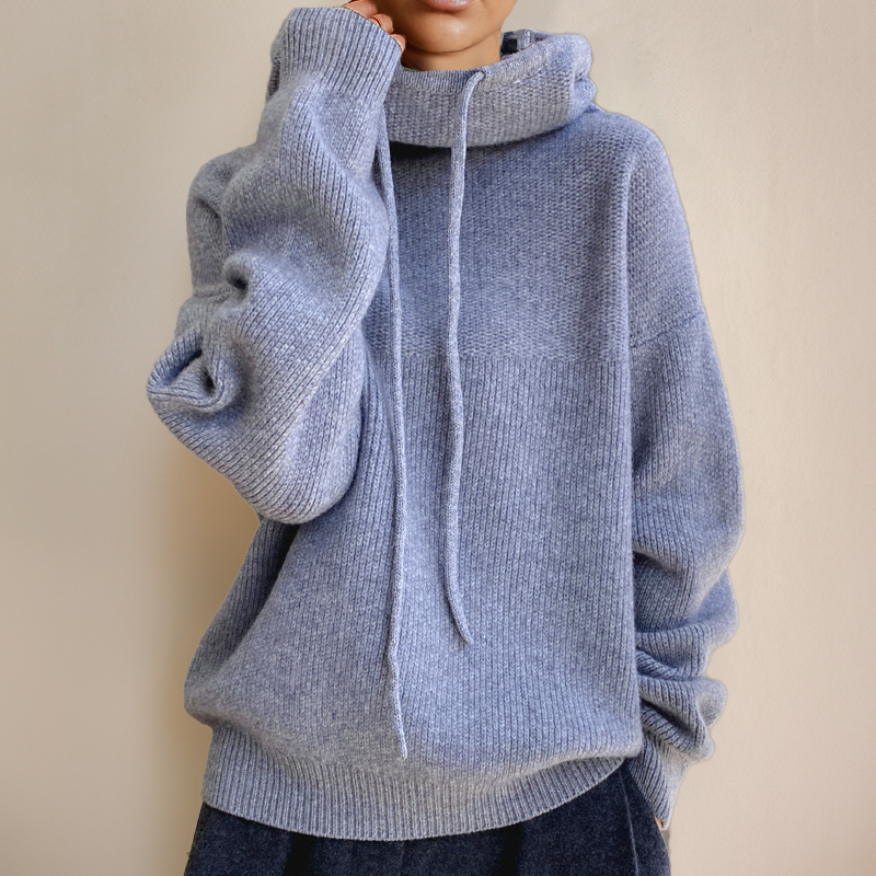 ARIA | Knitted Plush Hoodie