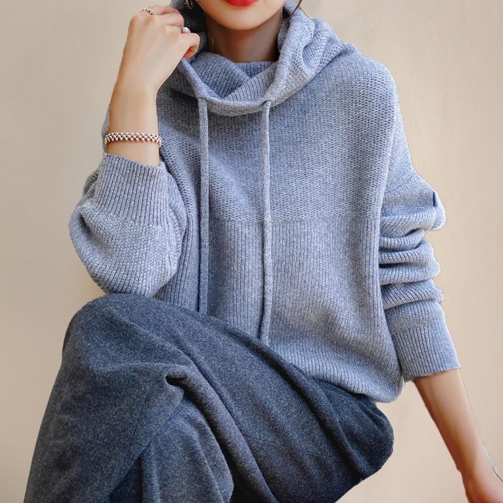 Hanna | Knit Hoodie