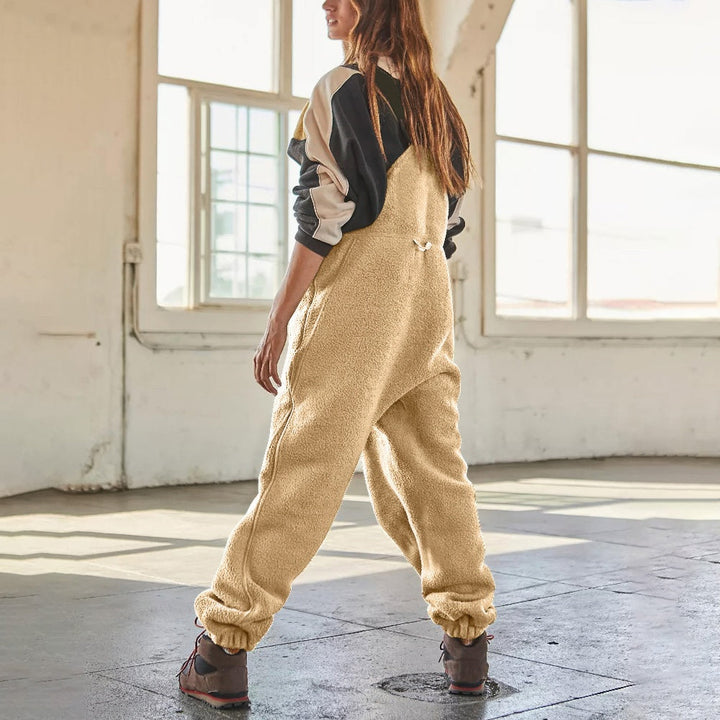 Marie™ - Adjustable Corduroy Velvet Fleece Jumpsuit