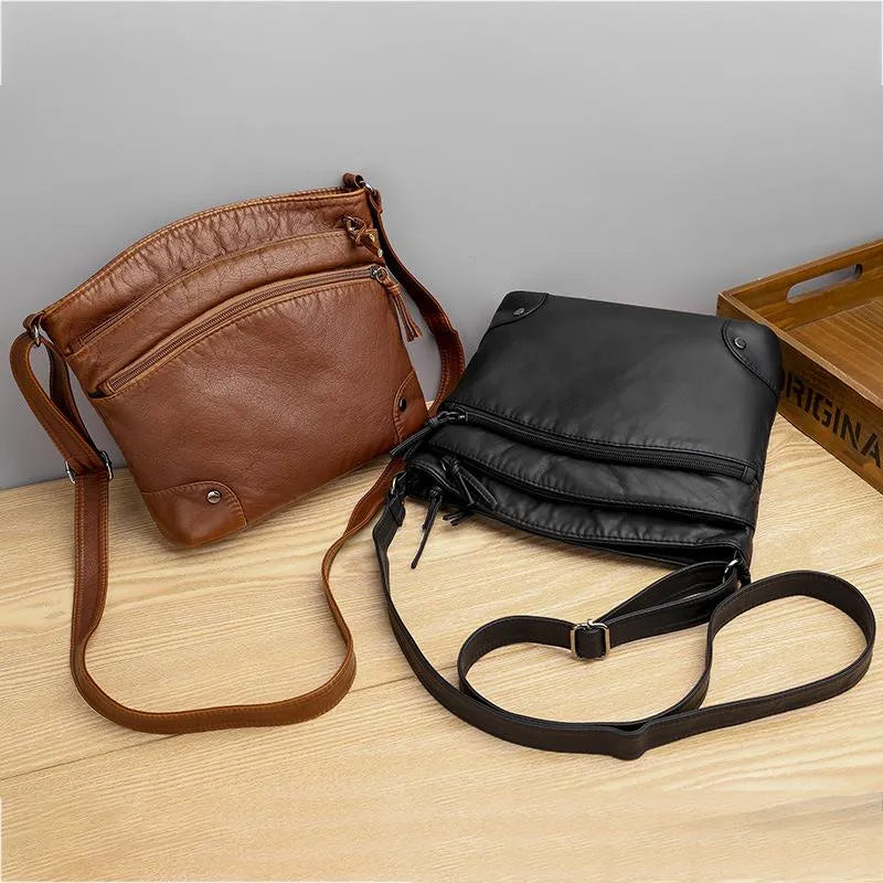 Idelle | Leather Crossbody Bag