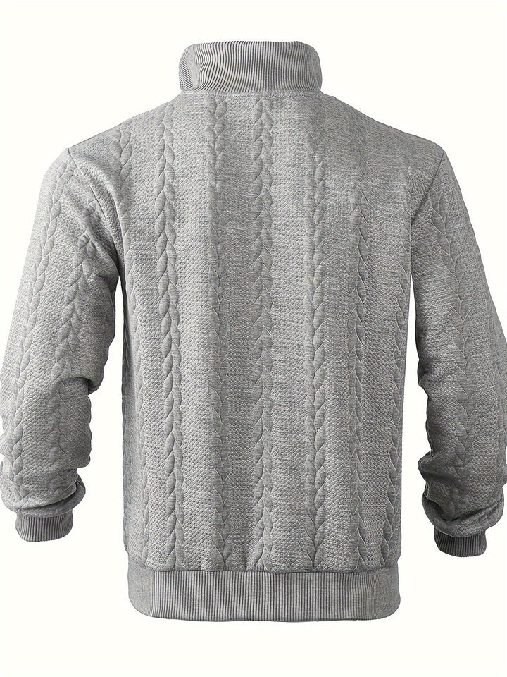 Rafael – Vintage Men's Zip Sweater