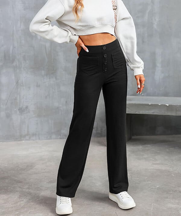 Susan - High-Waisted Comfort Pants