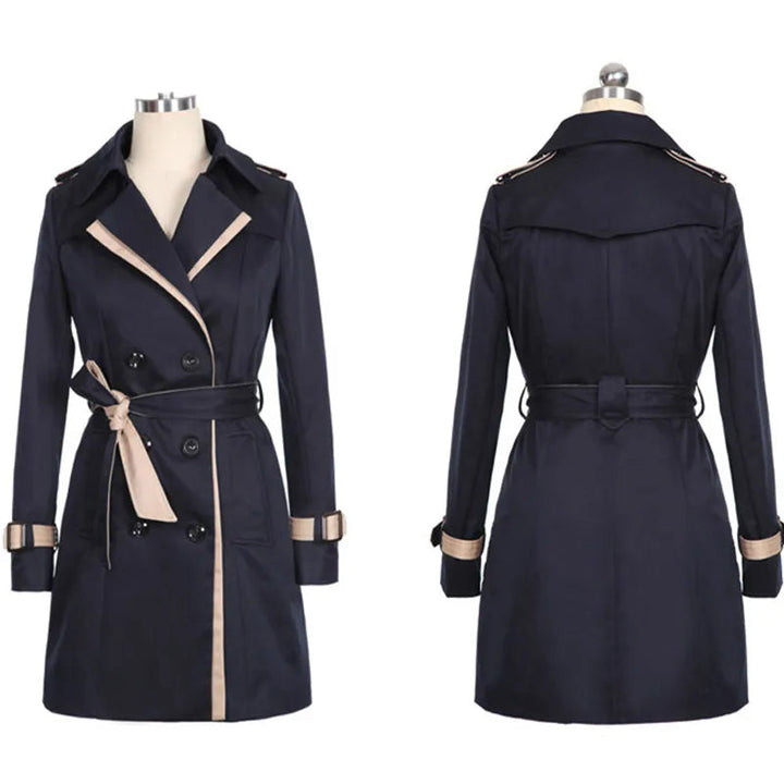 Kari Double-Breasted Trench Coat