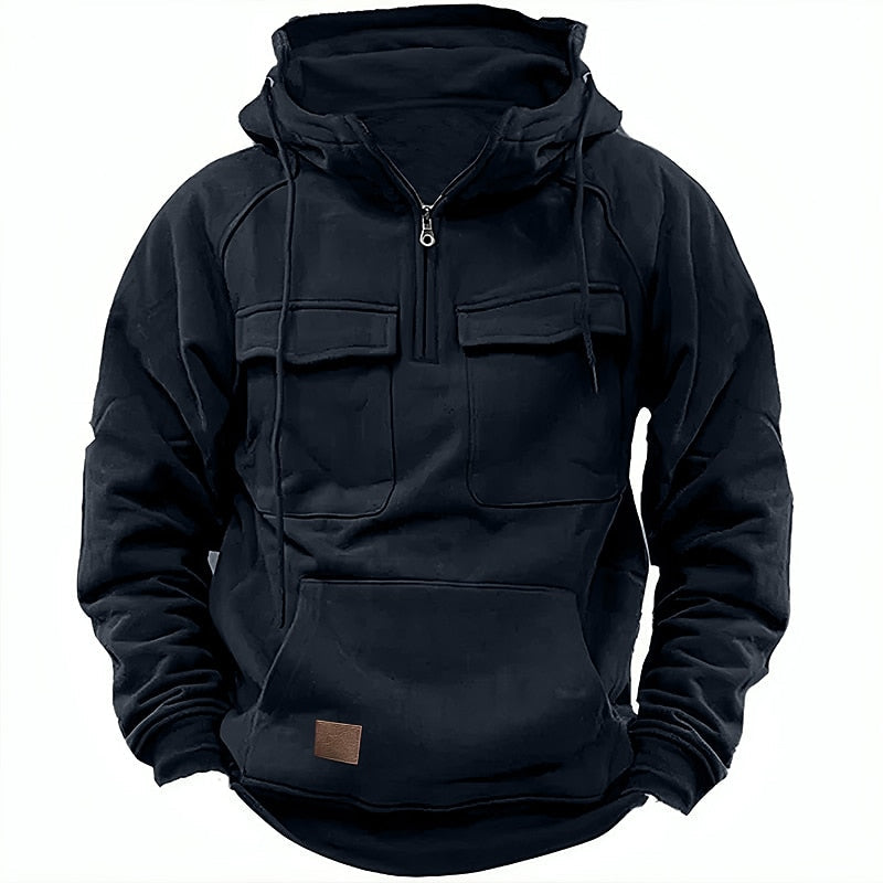 Xavier - Comfortable Winter Hoodie with Zipper